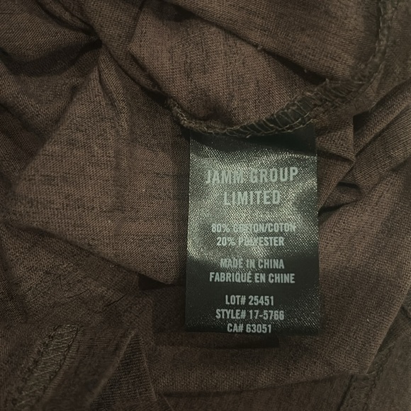 Julian & Mark Men’s Brown Polo Shirt NWOT - Picture 5 of 5